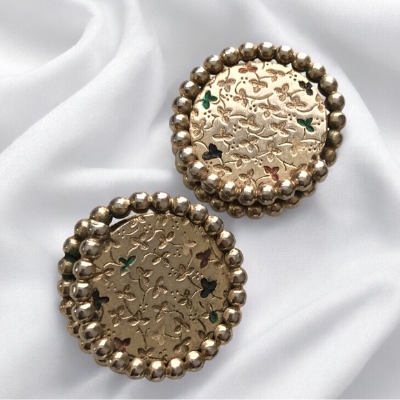 Vintage Hammered Confetti Parure - Picture 5 of 6